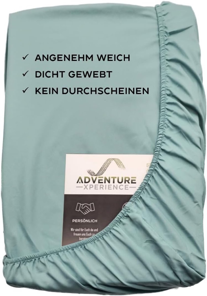 Fitted Sheet Dak Tent 240x160/240x165 - Cuddly Microfiber - Geschikt voor Brazil Claptents - ShopVlot