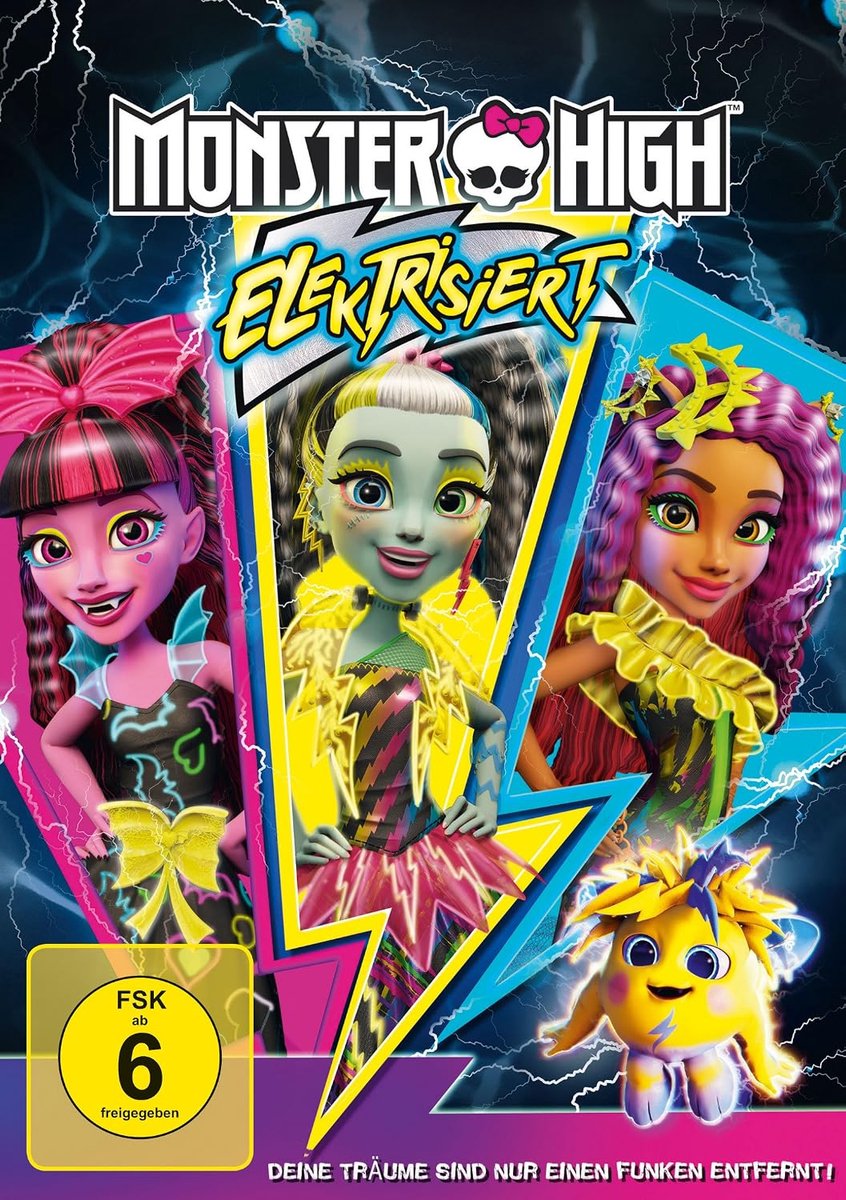 Monster High spel Elektrisiert - bordspel - spannende avonturen - stimuleert creativiteit - ShopVlot