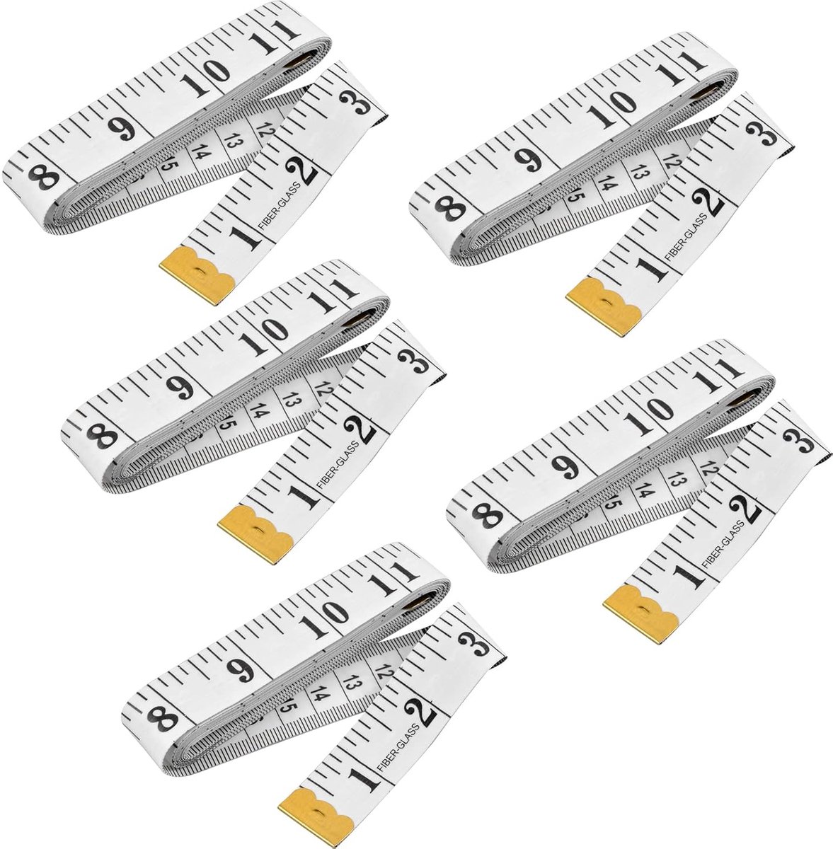 Meetlint 2 m - zacht kleermakersband - cm en inch - ideaal voor kleding - ShopVlot