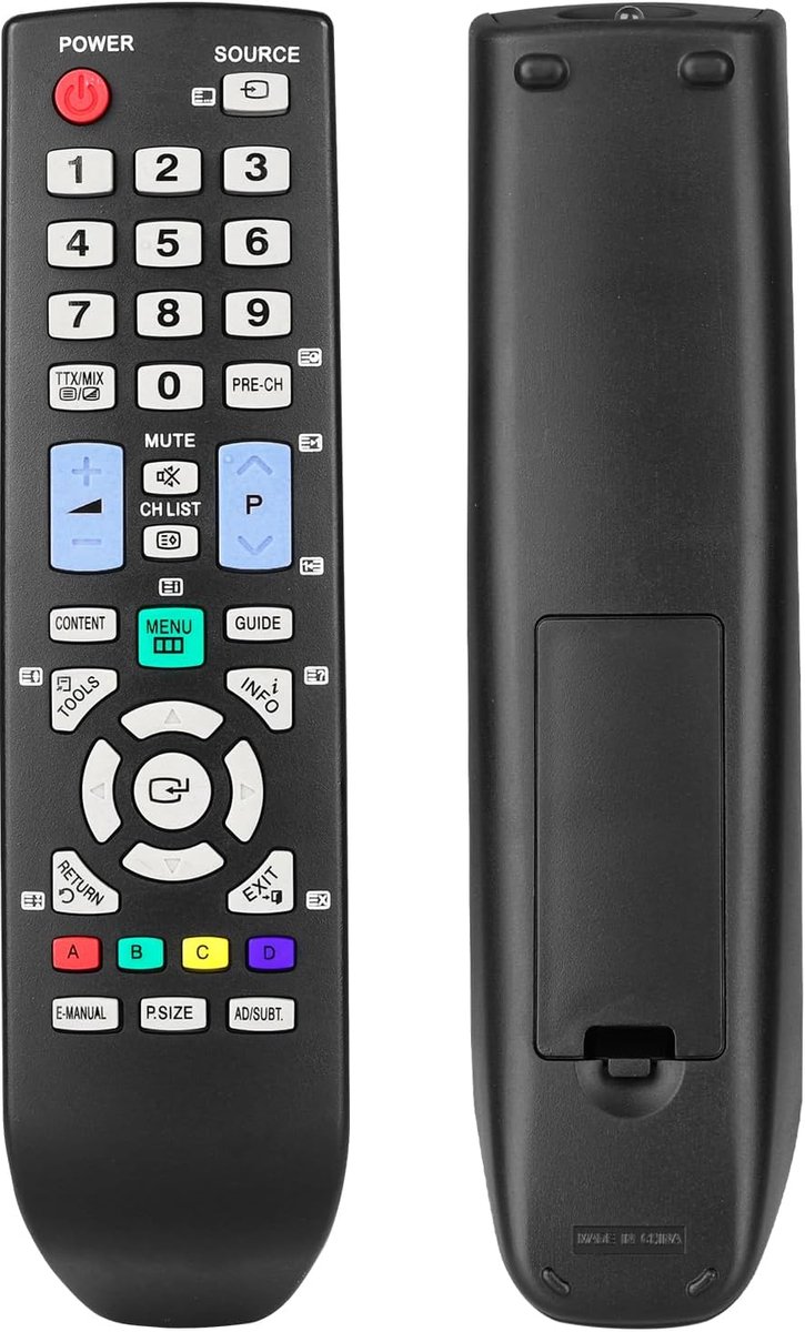 Afstandsbediening voor Samsung TV - Vervangend model - Geschikt voor diverse modellen - Eenvoudig in gebruik - ShopVlot