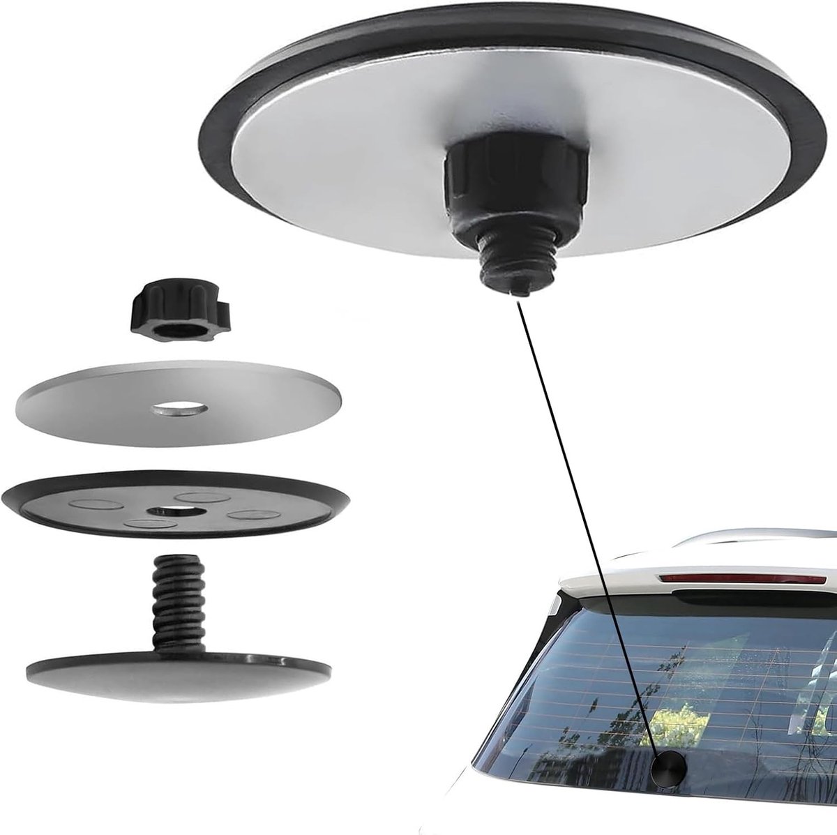 Blind Stop 32 mm voor Achterruitenwisser - Deksel voor Antenne en Wisser, Decoratieve Schroeven, Auto Accessoires en Onderdeel