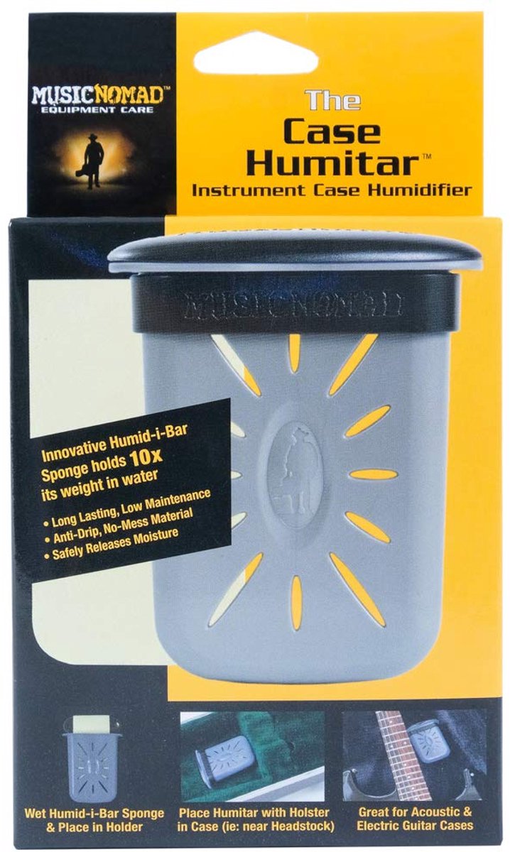 SnelShoppen - MusicNomad MN303 Case Humitar Luchtbevochtiger voor Snaarinstrumenten, Ondersteuning voor Houten Instrumenten, Gebruiksvriendelijk, Onde