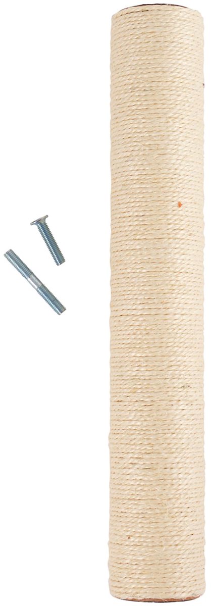 Vervangingskolom voor Krabpaal - Sisal Hoge Steek - 40 cm - Inclusief Bevestiging
