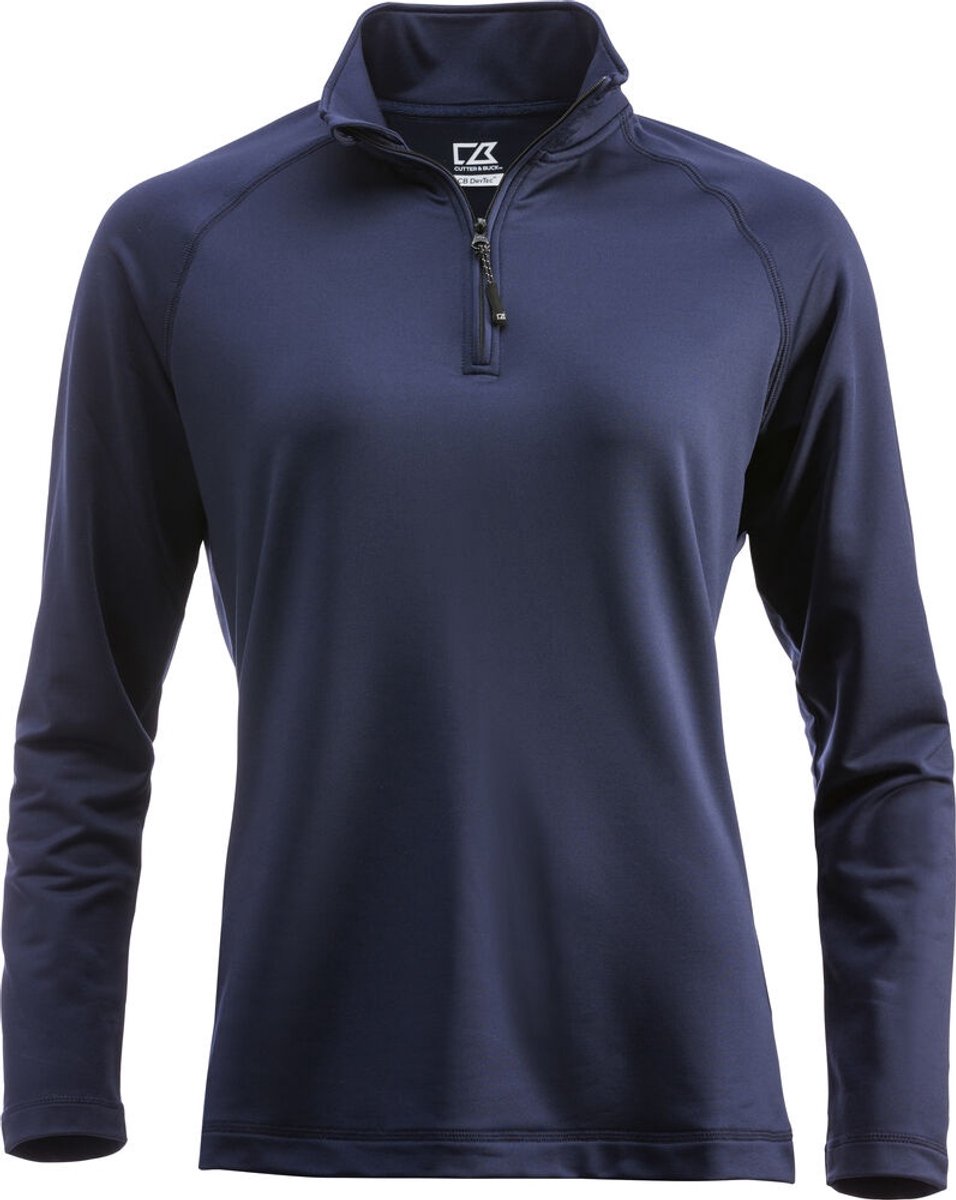Cutter & Buck Coos Bay Half Zip Dames 358401 - Dark Navy - XXL