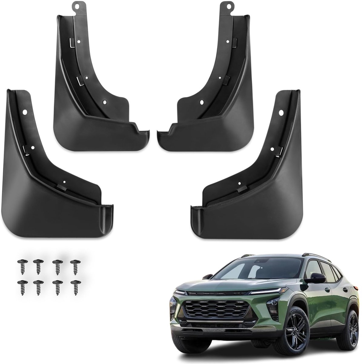 Mudflaps voor Chevrolet Trax 2024 - Set van 4 stuks
