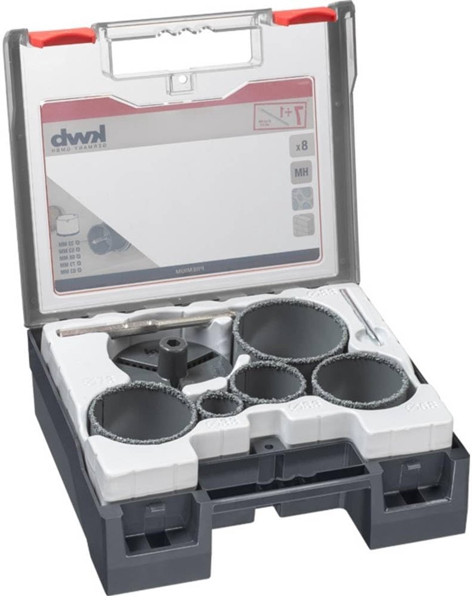 Professionele Houtboorset - 8-delig met Karbide Coating