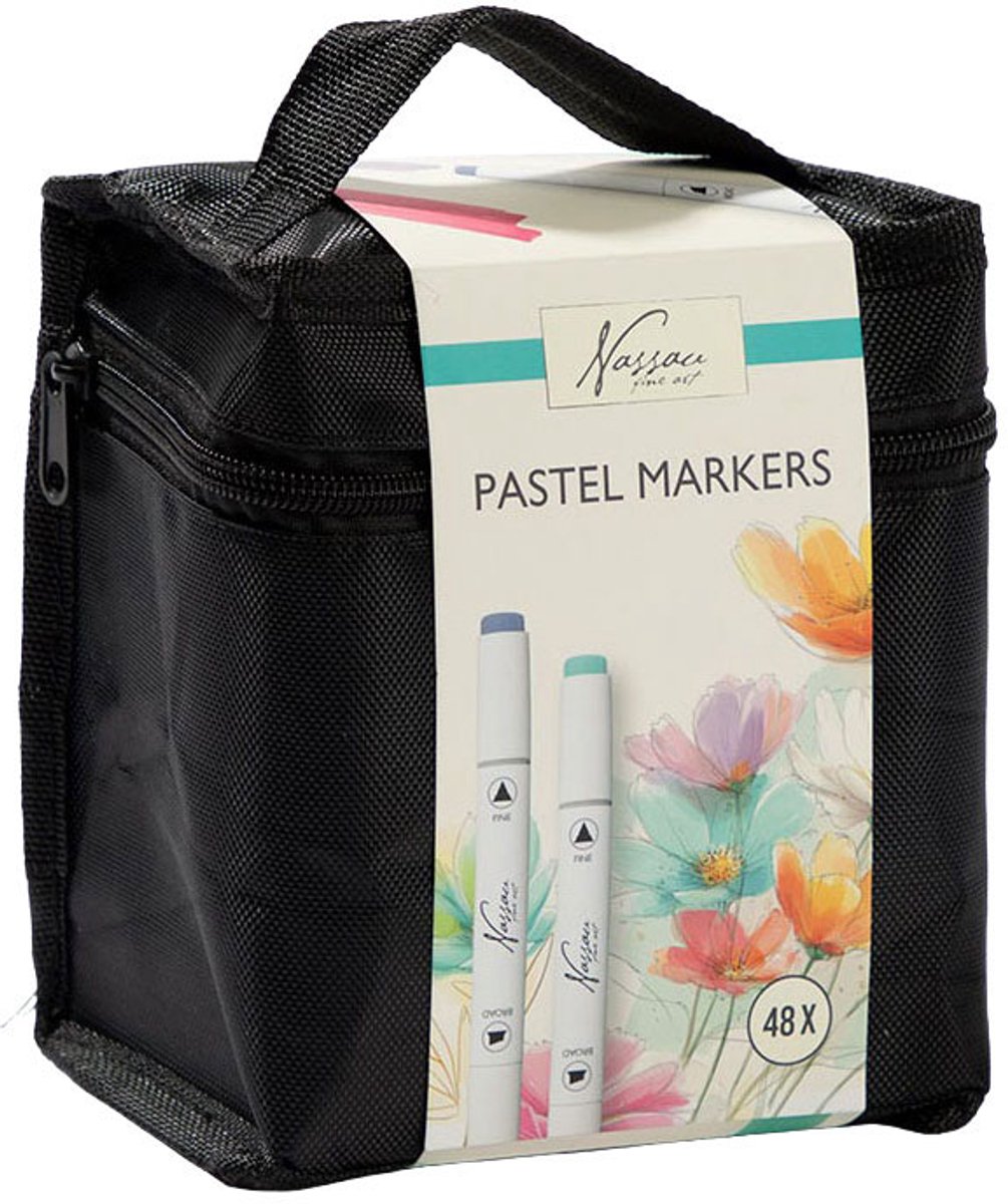 Creative Craft Group Nassau pastelmarkers - 48st. afbeelding