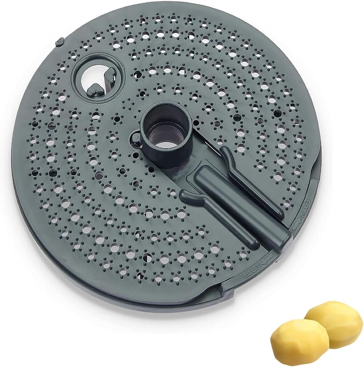 Aansluitstuk voor Aardappelschiller voor Thermomix TM5, TM31, TM6 - Accessoire voor Groenten, Schillen en Bereiden