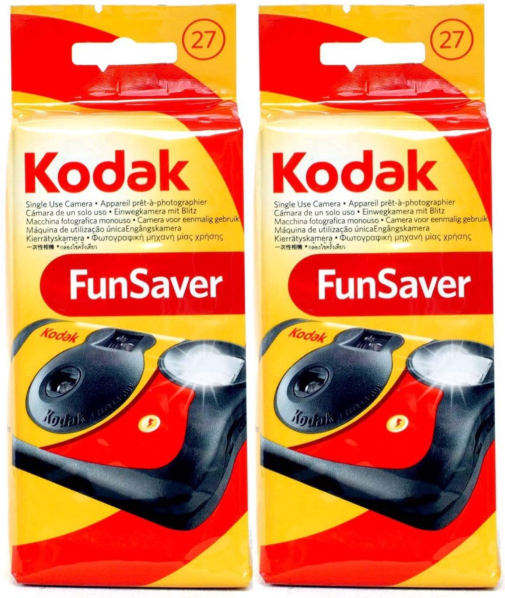 Wegwerpcamera Set van 2 - Inclusief Flits - 800 ISO