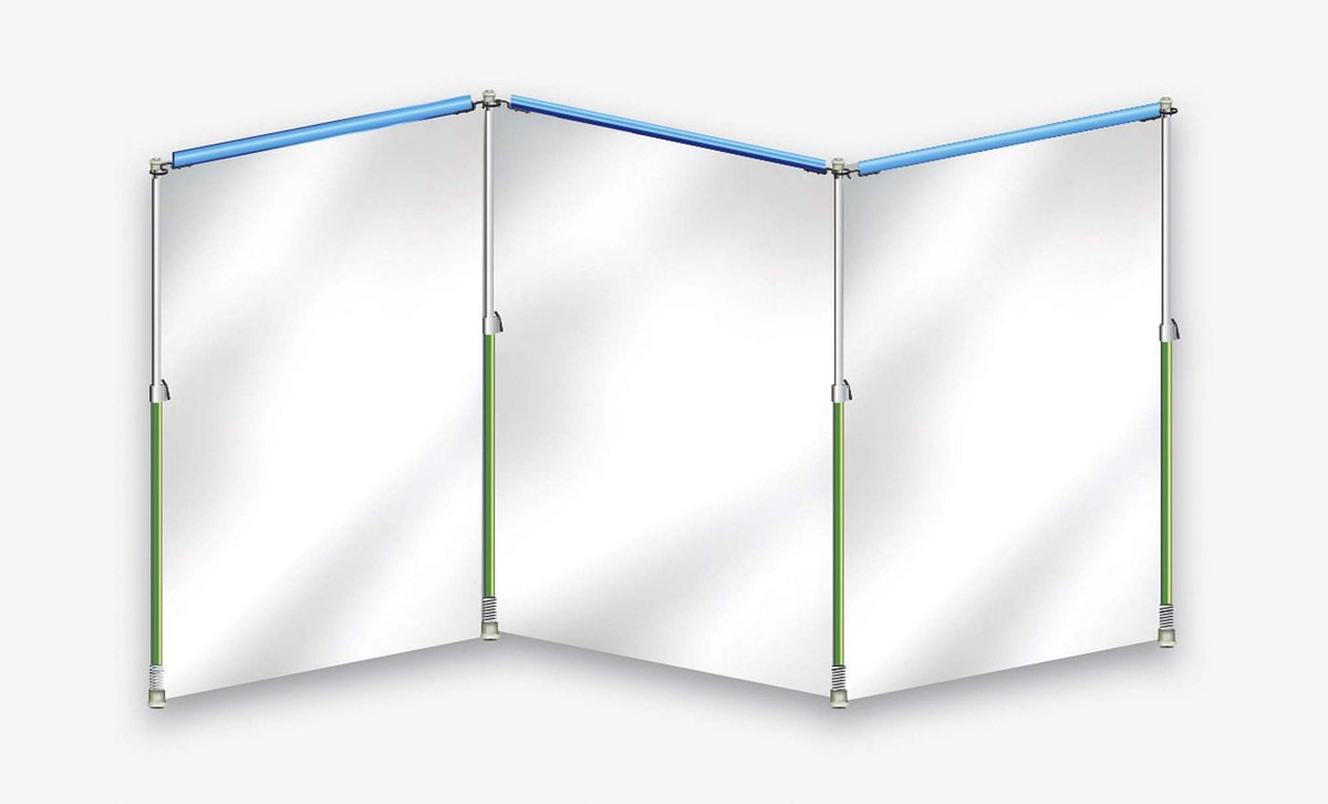 Startkit Stofbescherming Wand Systeem - 4.5 m x 4 m - Binnen