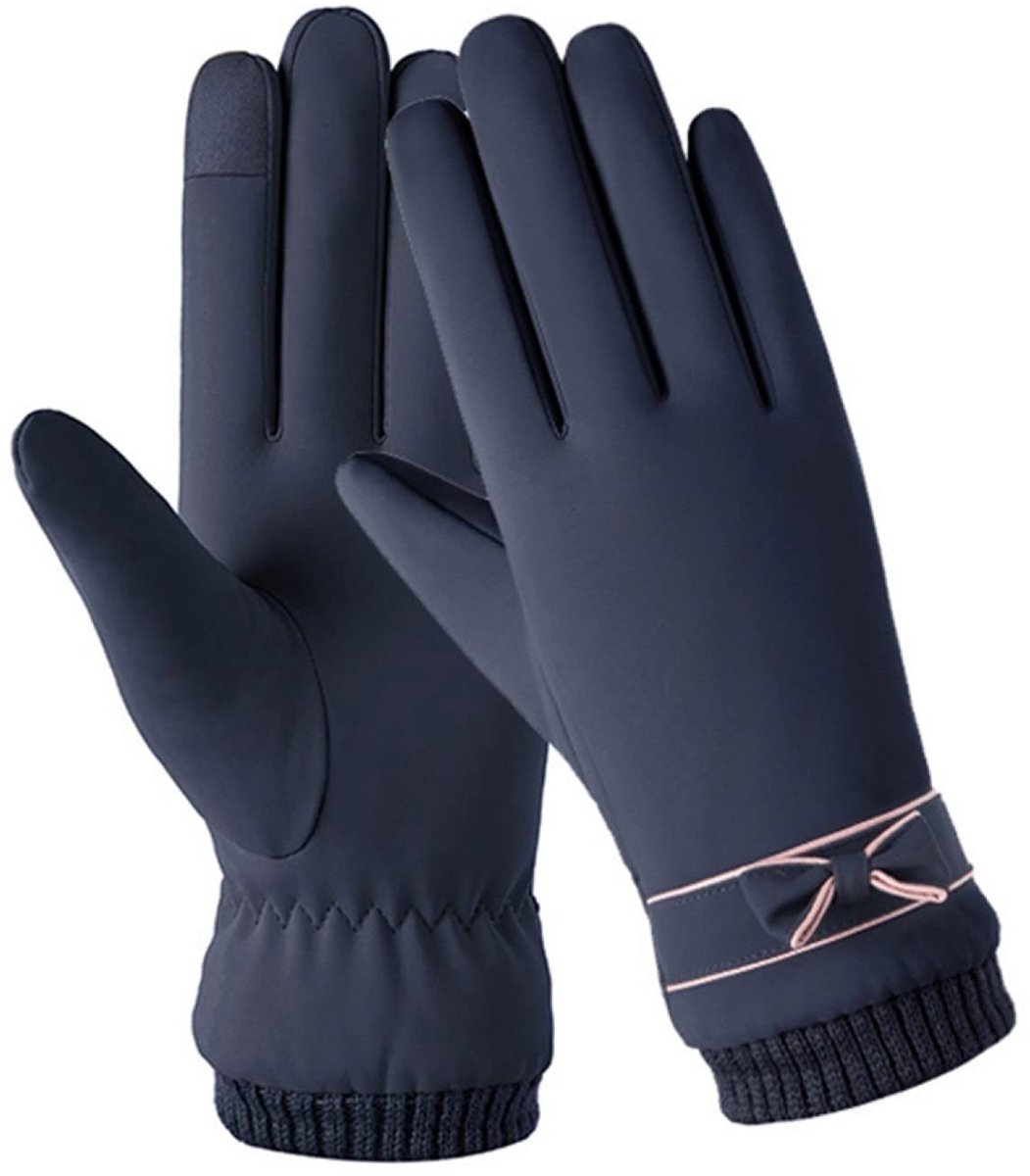Winter Touch Screen Handschoenen - Warm en winddicht - Marineblauw