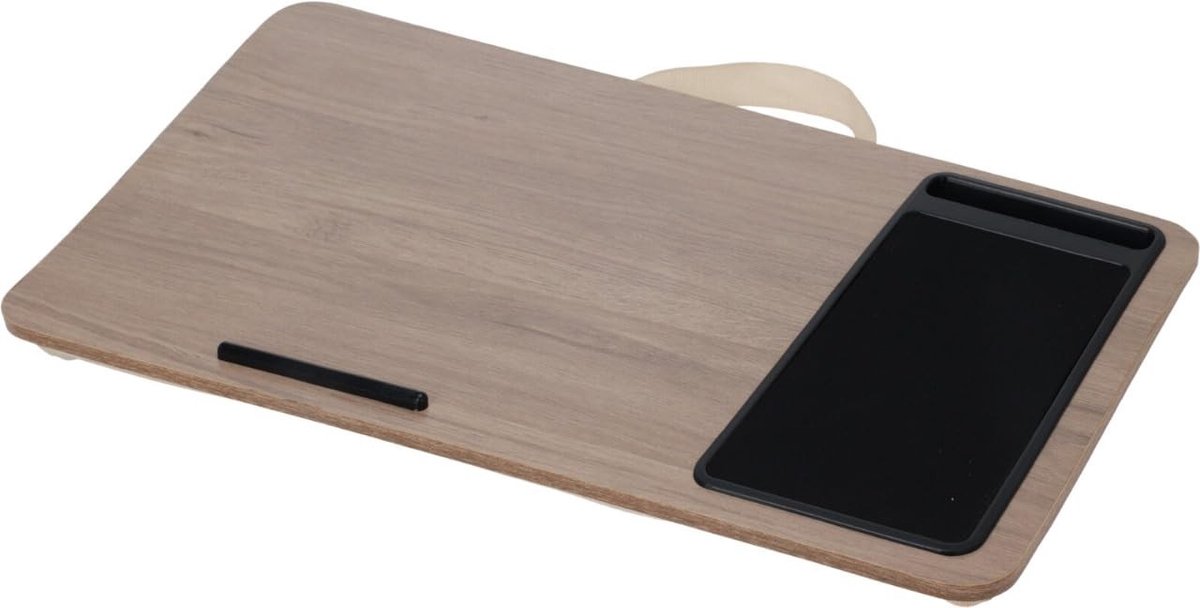 Draagbare Knietafel met Kussen - Bruin