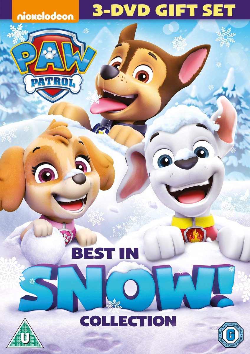 Paw Patrol Best in Snow kerstcollectie
