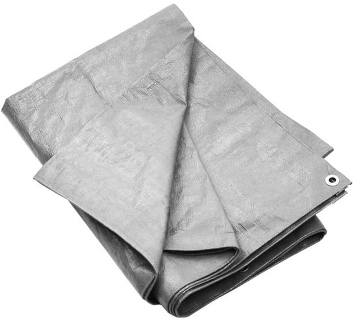 Dekzeil - Tarp Zeil - Tuinmeubelen Afdekken - Waterbestendig HDPE - 6x12 m - Grijs