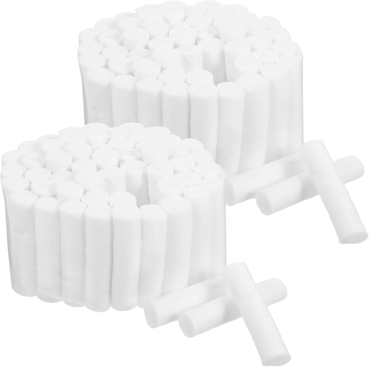 Zachte neussampons voor neusbloedingen, 100 stuks, absorberende wattenrollen voor wondverzorging en sportgebruik