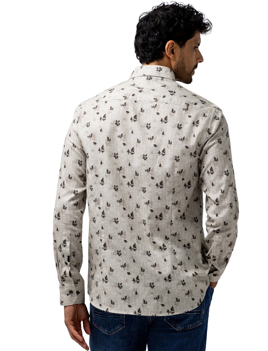 State of Art casual overhemd beige