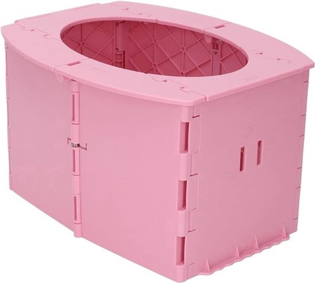 Opvouwbare Reistoiletzitting voor Peuters - Roze - Ideaal voor Onderweg - Reistoilet voor Jongens en Meisjes - Camping & Toerisme - Draagbare Toiletzitting voor Peuters