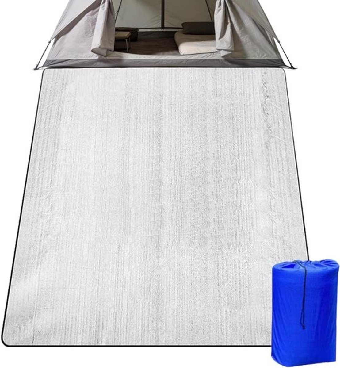Slaapmat Kamperen - Kampeermat Outdoor - Buiten slapen - Ademend Aluminiumfolie - 200x200cm - Niet gespecificeerd