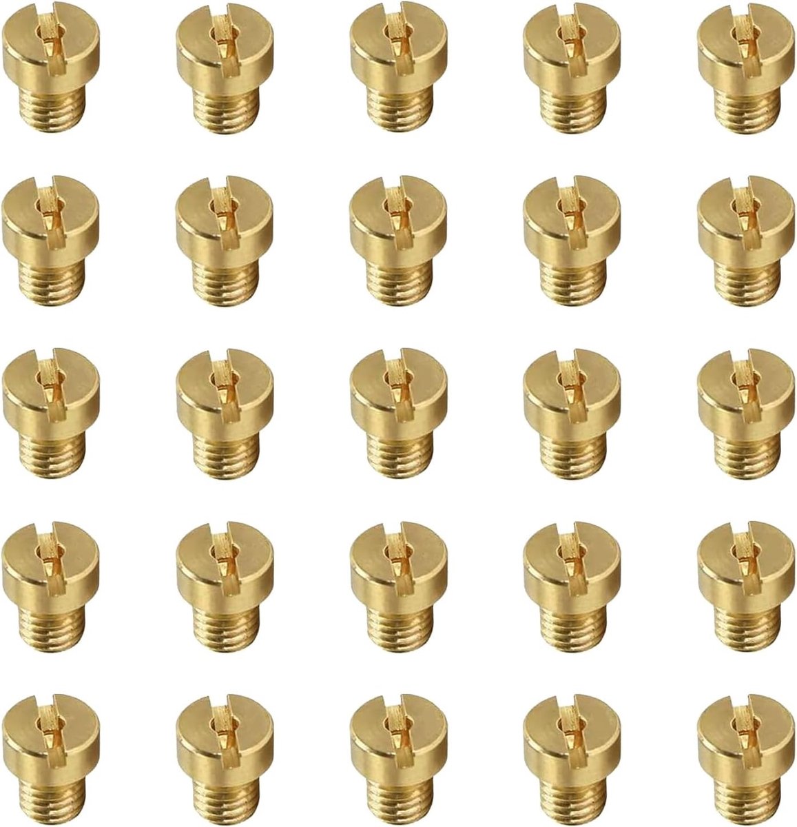 25-delige Carburetor Sprayer Set voor Motoren - Vervangingsnozzles en Dosing Nozzles voor Dellorto en Moped 55-115