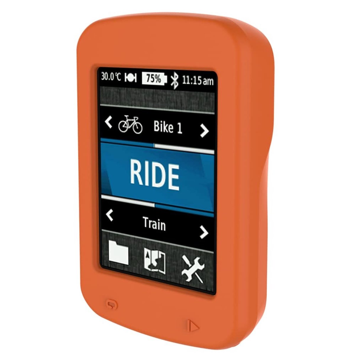 Silicone Protective Case voor Garmin Edge 820 - Oranjebruin