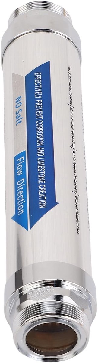 Magnetisch wateronthardingssysteem zonder zout voor het hele huis, roestvrij staal, kalkaanslagpreventie met sterke magneten 3/4 inch (DN20)