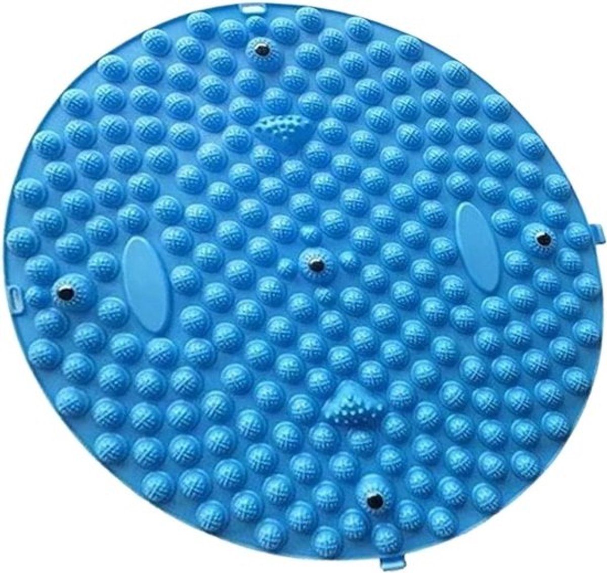 Voetmassagemat - Drukpunt mat - Ontspanning thuis - Ergonomisch gestructureerd - 38 cm - Grijs