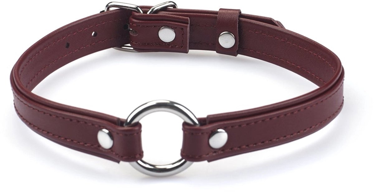 Liebe Seele - Heron - Mini Collar met O-Ring - Wijnrood
