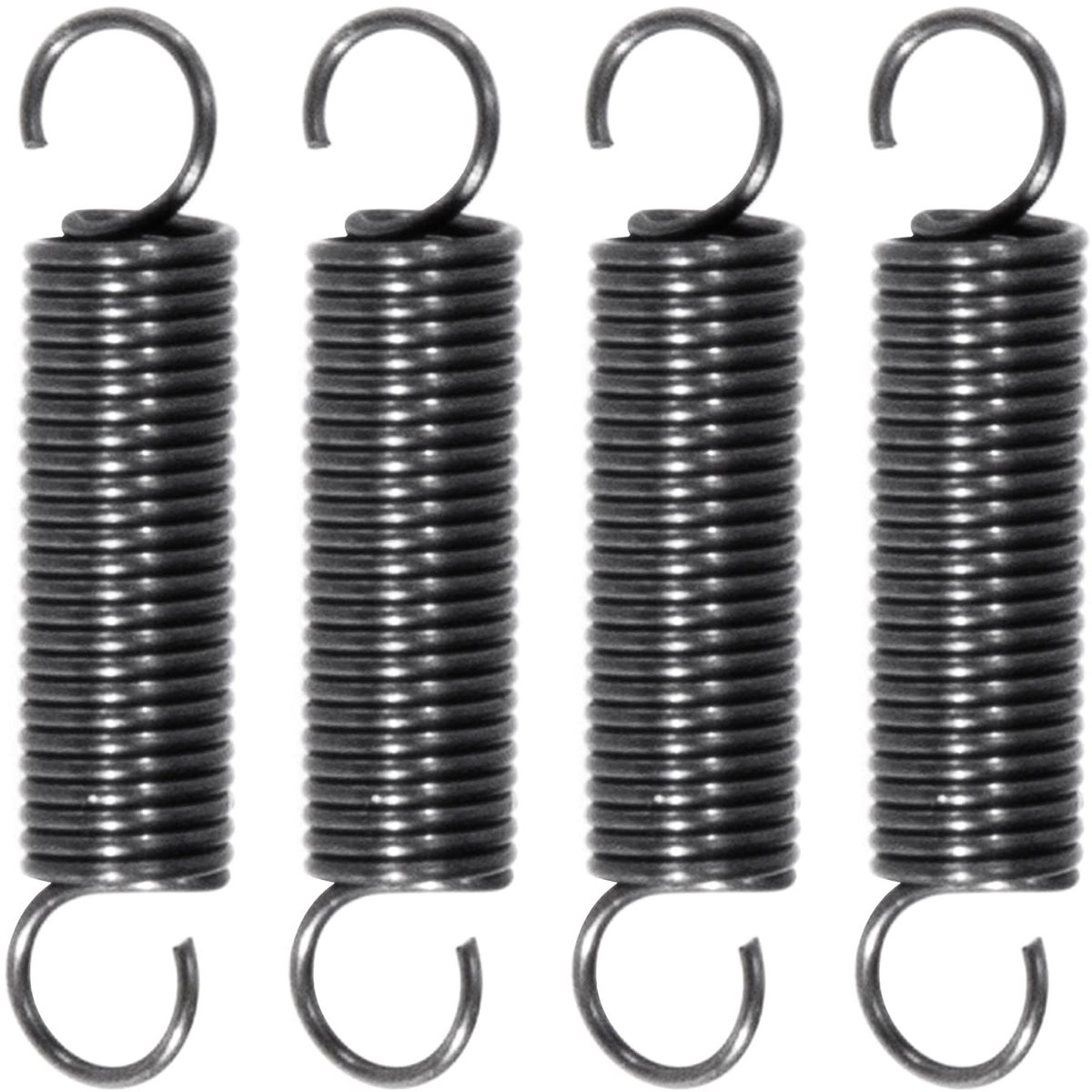 Verlengveren 15 mm, trekveren met haken, pianodraadveer, buitendiameter 3 mm, draaddiameter 0,35 mm, 20 stuks voor diverse toepassingen en projecten