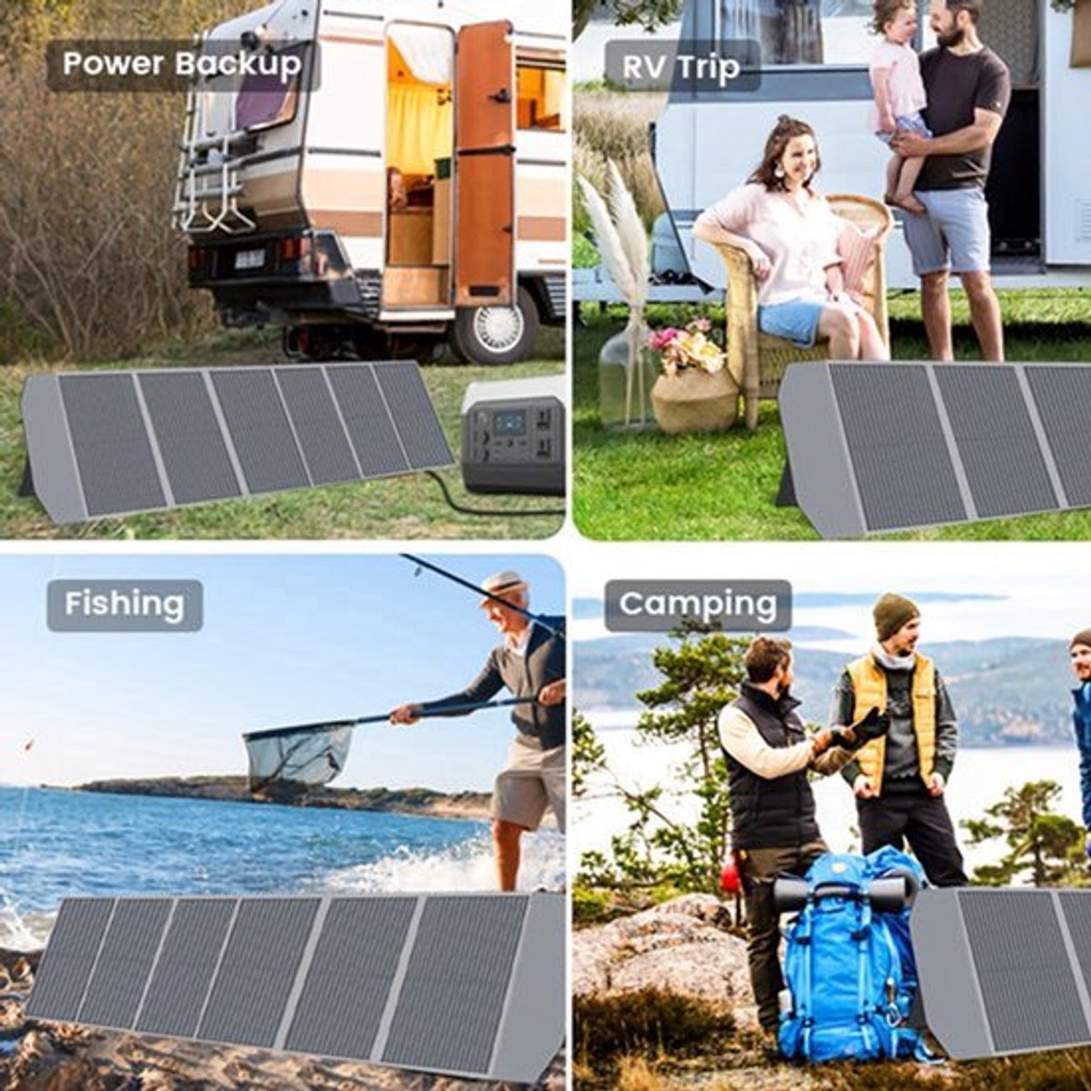 Draagbare Energiecentrale – Powerstation – Noodstroomgenerator – Zonne-accu – Mobiele Batterij – 1024Wh Capaciteit – 1800W Continu Vermogen
