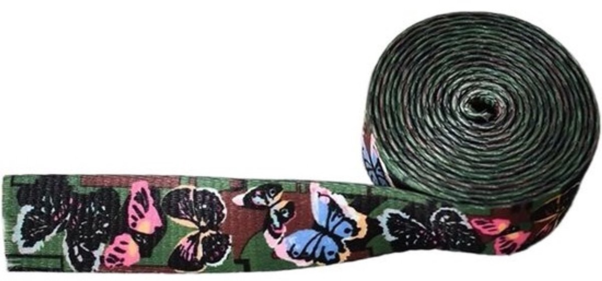 Singelbanden - Webbing lint - Outdoor projecten - Hoge weerstand - 25mm breed - Gedrukt camouflage