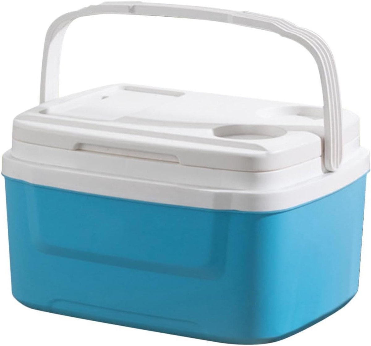 Kampeerkoelbox - Draagbare koelbox - Buitenactiviteiten - Lekvrij ontwerp - 8 Liter - Blauw