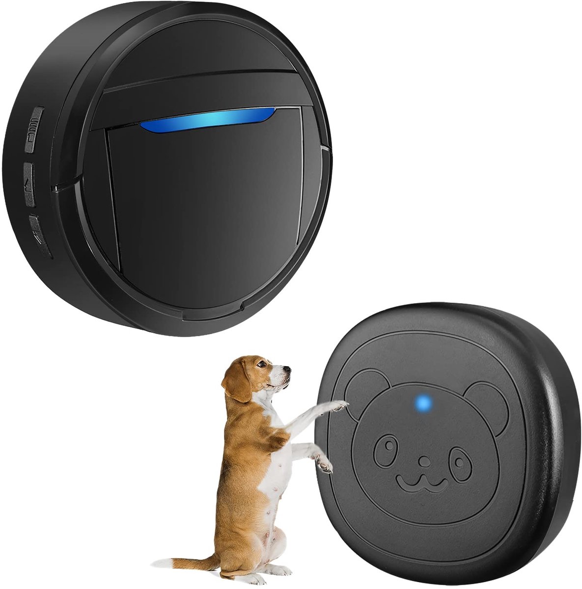 Draadloze hondendeurbel - IP55 waterdicht - 55 melodieën - Perfect voor buitengebruik - SnelShoppen