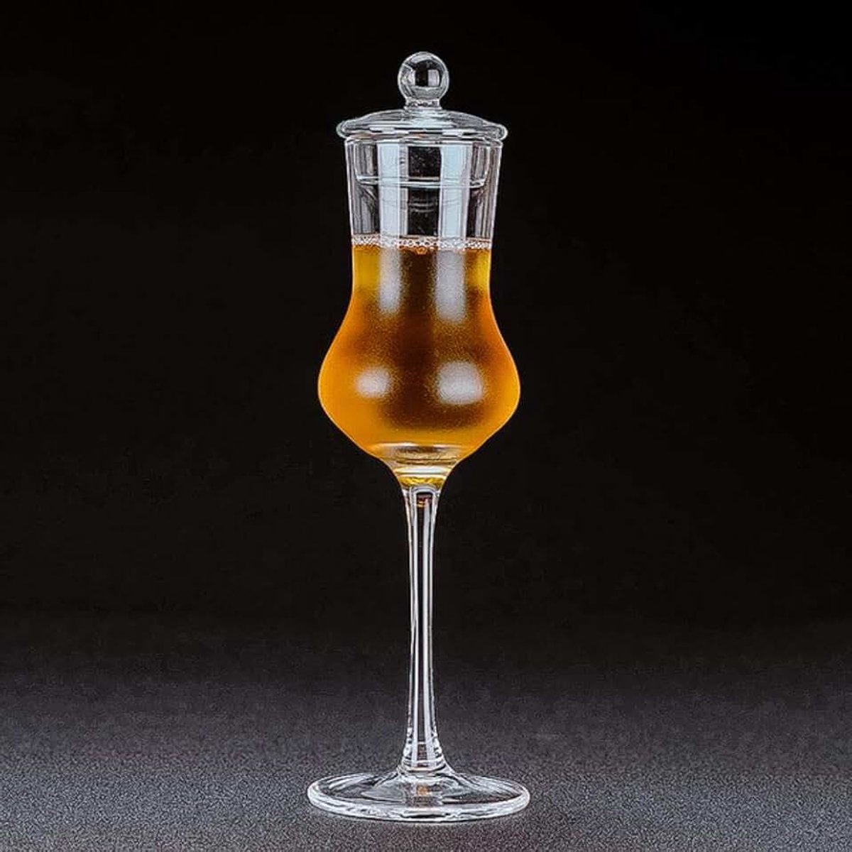 Tasting Wine Glass Tulip Goblet Whisky Vodka Wine Taster Professional Wine Set Sniffing Cup, 100ml Met deksel