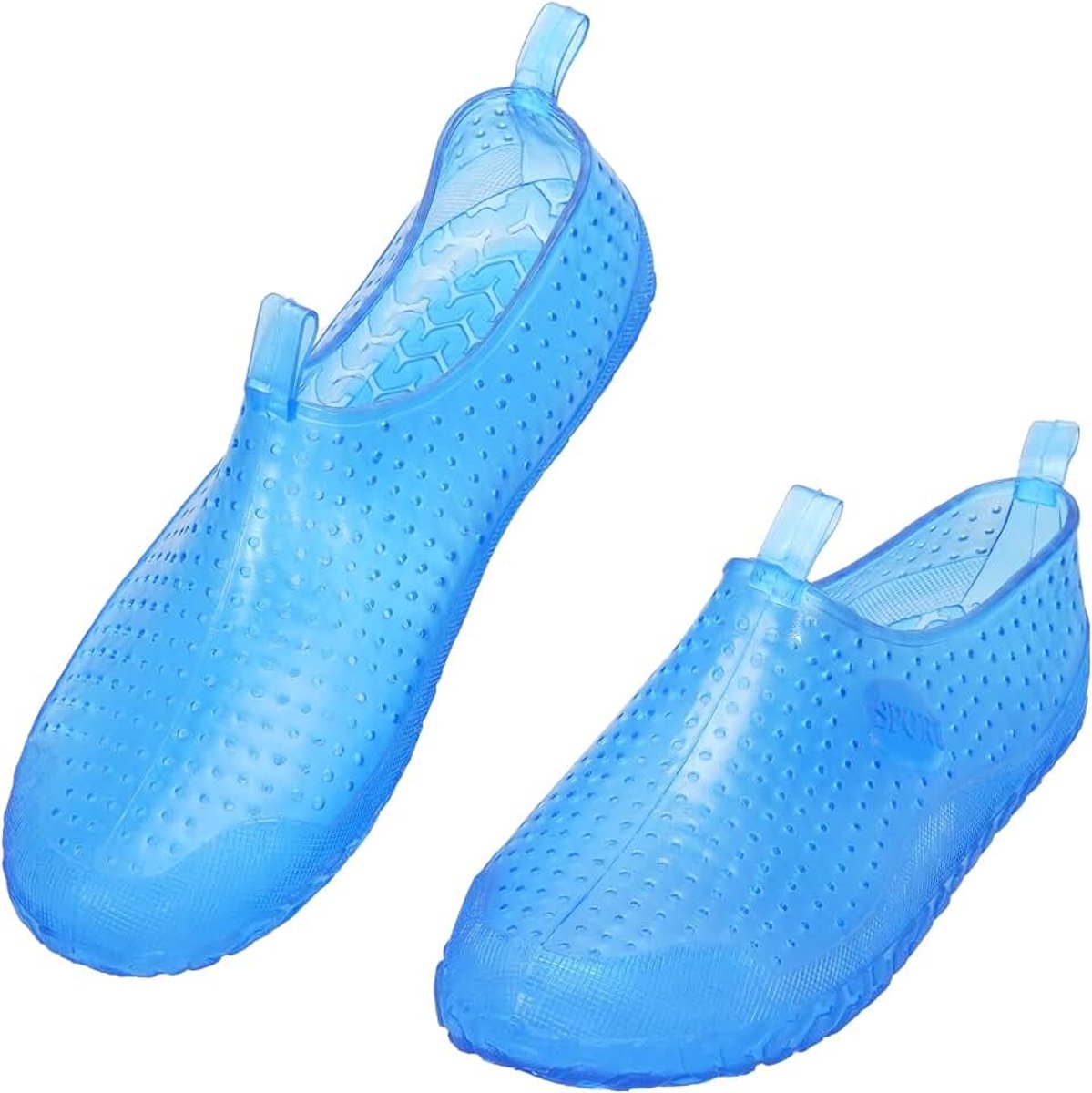 Zwem- en strandschoenen voor dames, blote voeten-ervaring, sneldrogend, eenkleurig, WDS255314IT