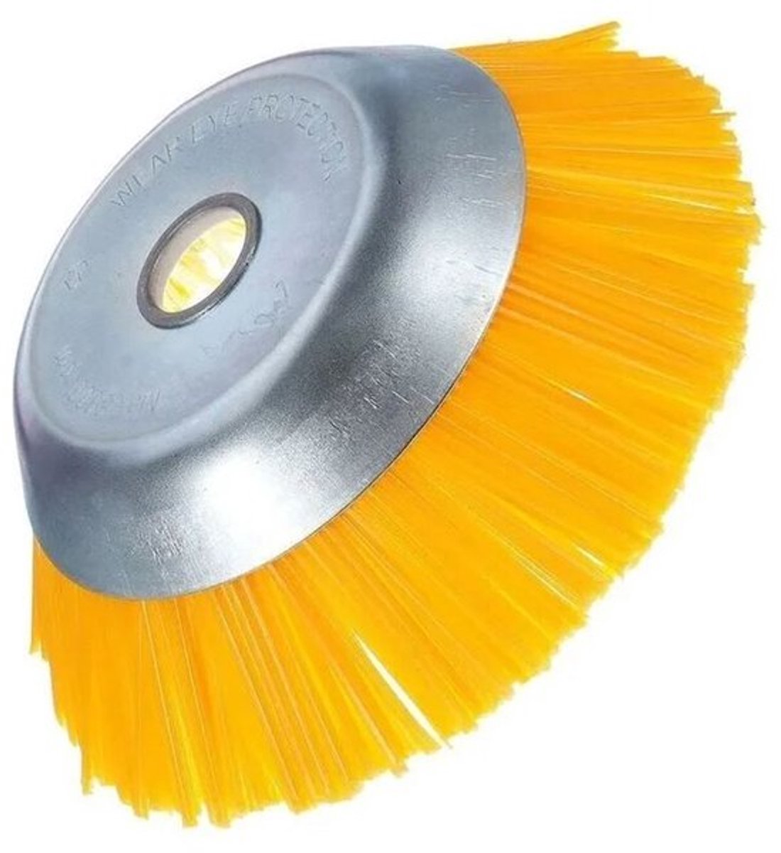Nylon onkruidborstel - Universele ronde borstel geschikt voor bosmaaiers - Duurzaam tuingereedschap - 200 mm x 25,4 mm