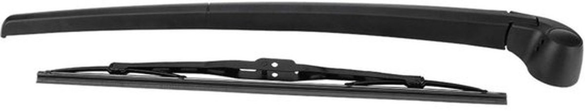 - Wisserblad achter - Waterafstotende Wisser - Perfect voor Achterruit - 17.4 inch - Duurzaam en Weerbestendig - Inclusief Wisserarm en Mes..