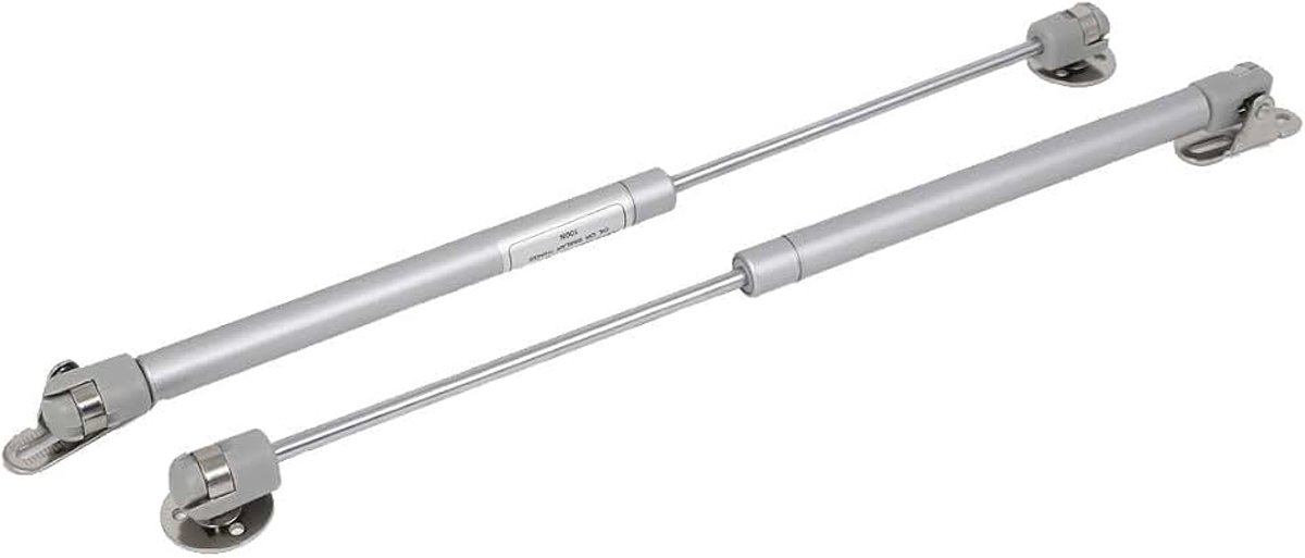 Sourcingmap 380mm Lengte 100N Force Meubelkast Sluitdeur Gas Lift pneumatische ondersteuning 2 stks