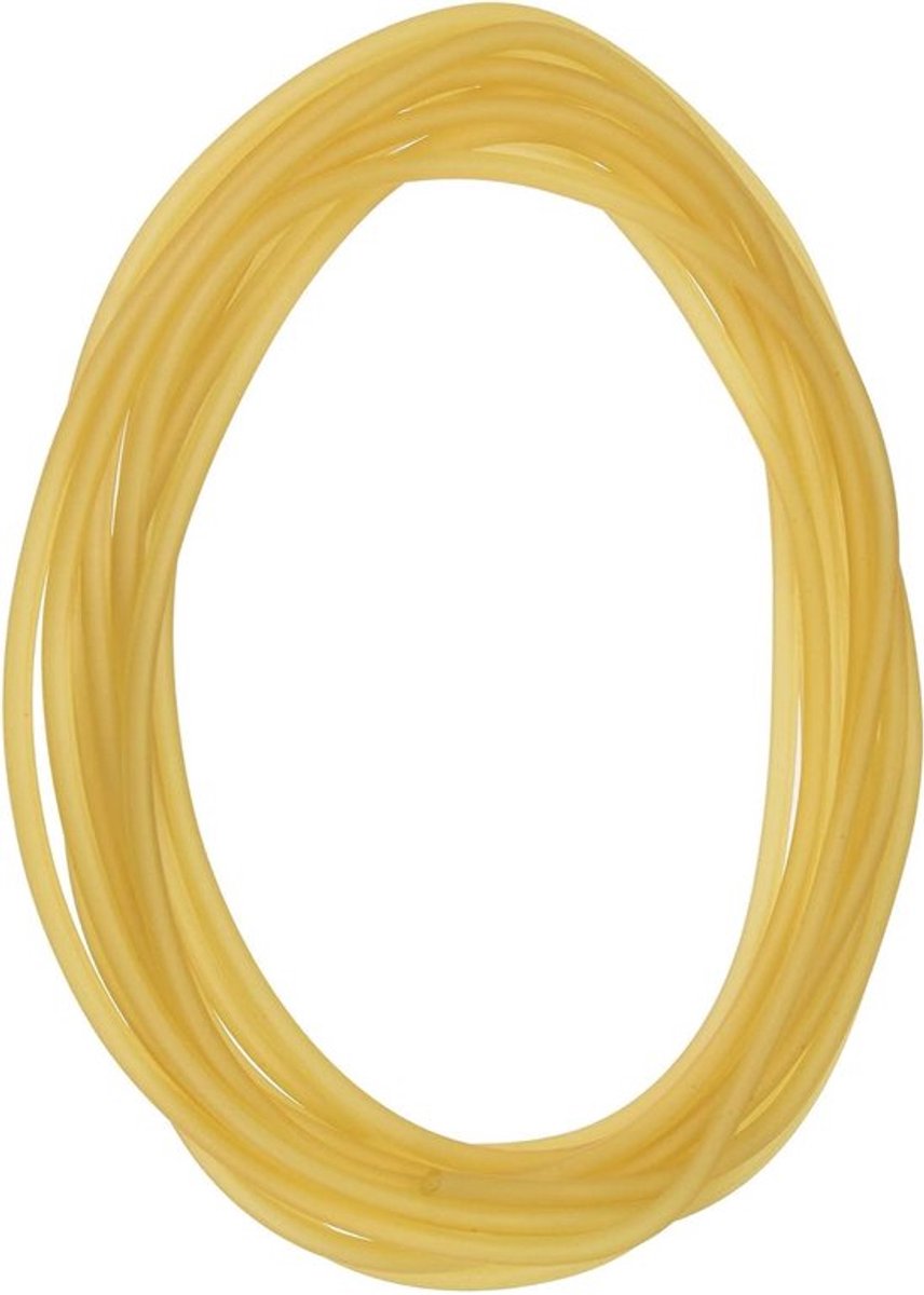 Latex-buis 2 mm ID 4 mm OD - 5 meter Elastische Rubberen Slang voor Diverse Toepassingen