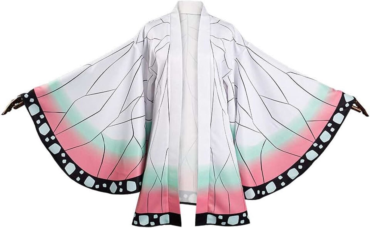 Shinobu cosplay kimono mantel Halloween kostuum cape