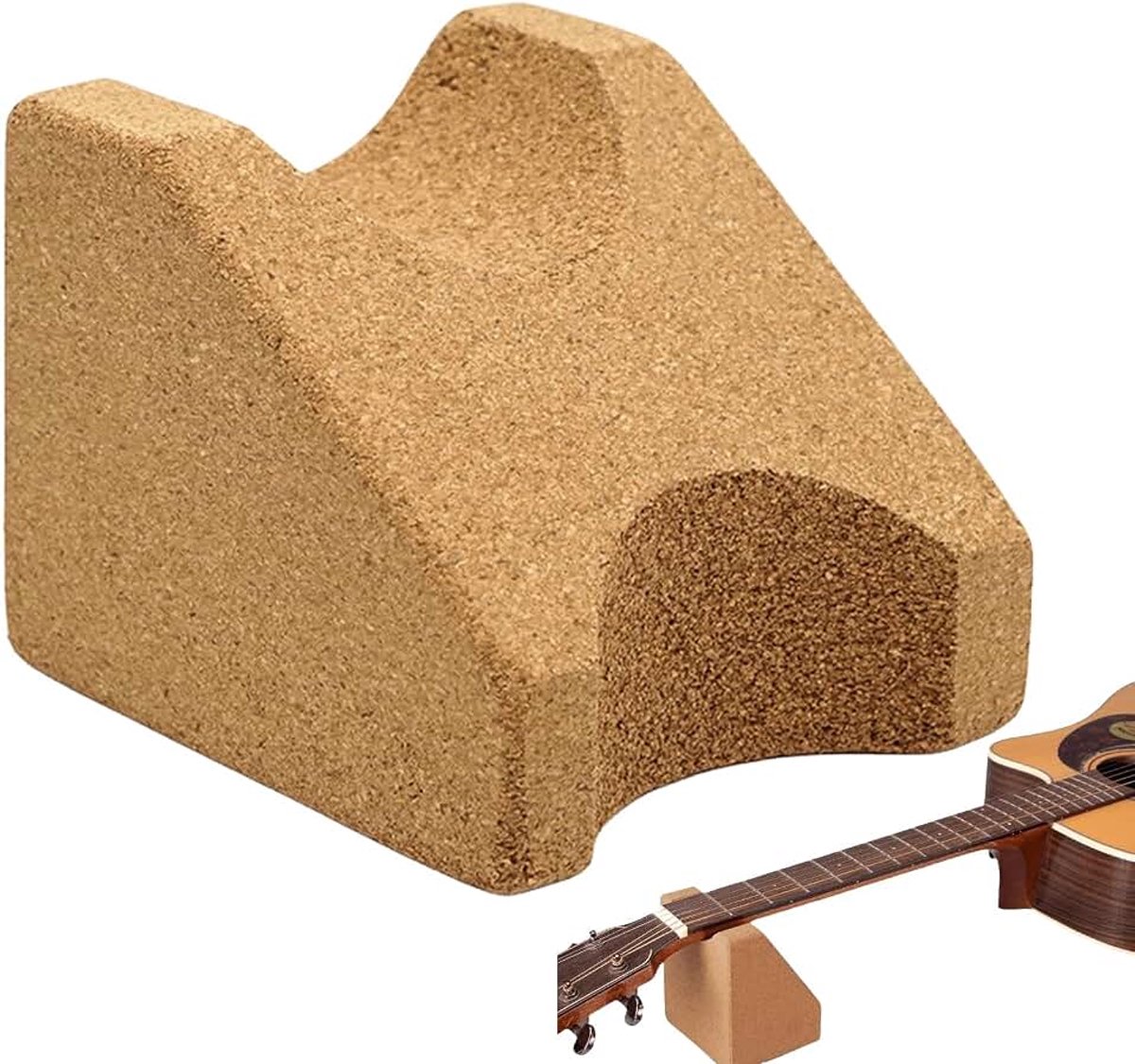 Gitaar halssteun steunkussen halssteun van kurk gitaar reparatie gereedschap onderhoud snaarwissel reparatie schoonmaakgereedschap