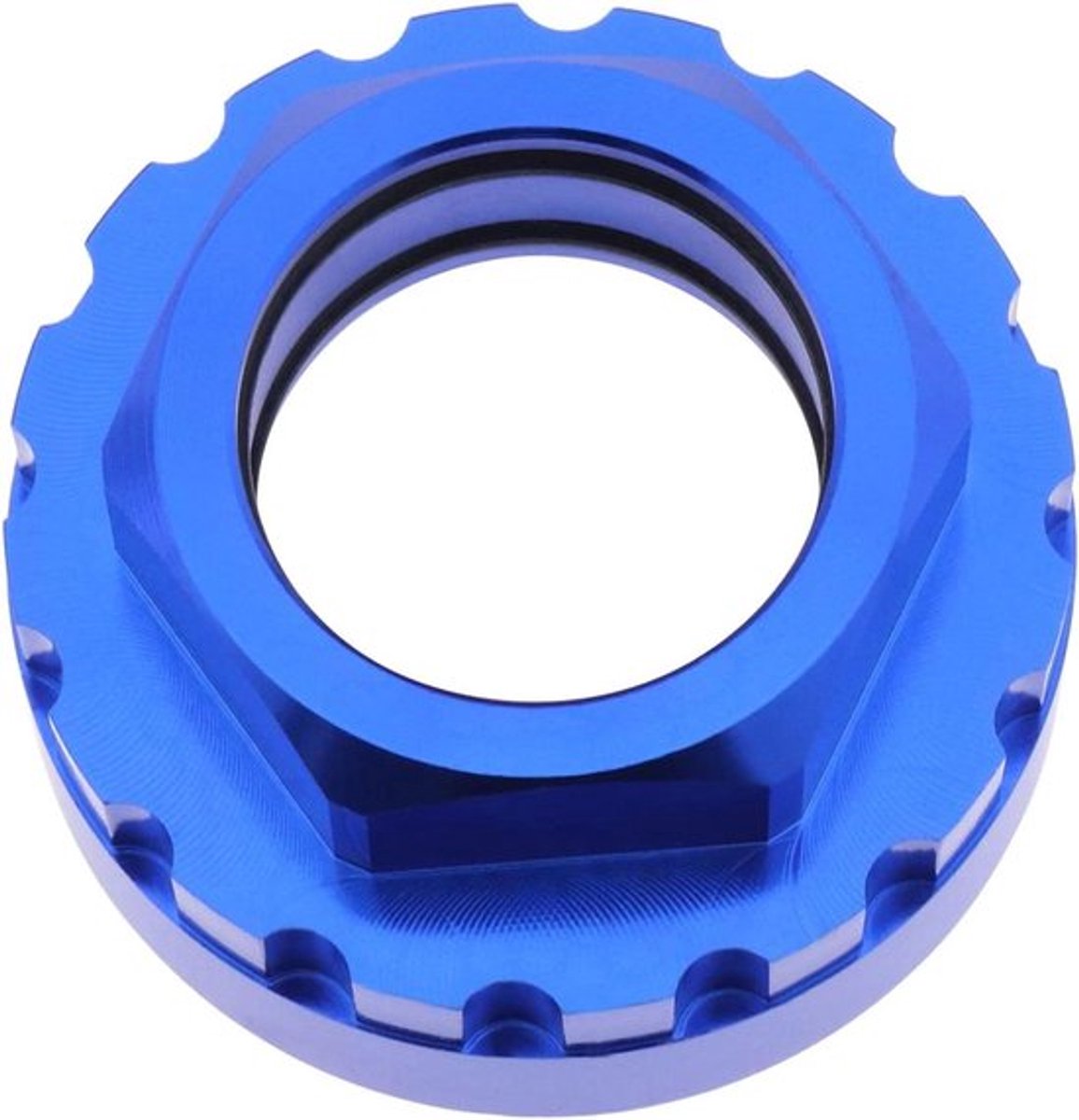 - Kettingblad Lock Ring Adapter Verwijdergereedschap - M7100 M8100 M9100 - Aluminiumlegering - Fietsonderdelingsockets - Demontagemouwen - 12 versnellingen - Compatibel met - Fiets - Zilver - Universele pasvorm