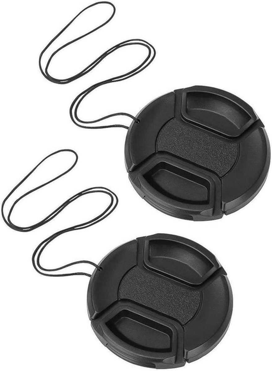 Camerabescherming - Lensdop - Filterbeschermingsdoos - 72mm - Anti-verliessnoer - Buitenfotografie - Geschikt voor diverse camera's