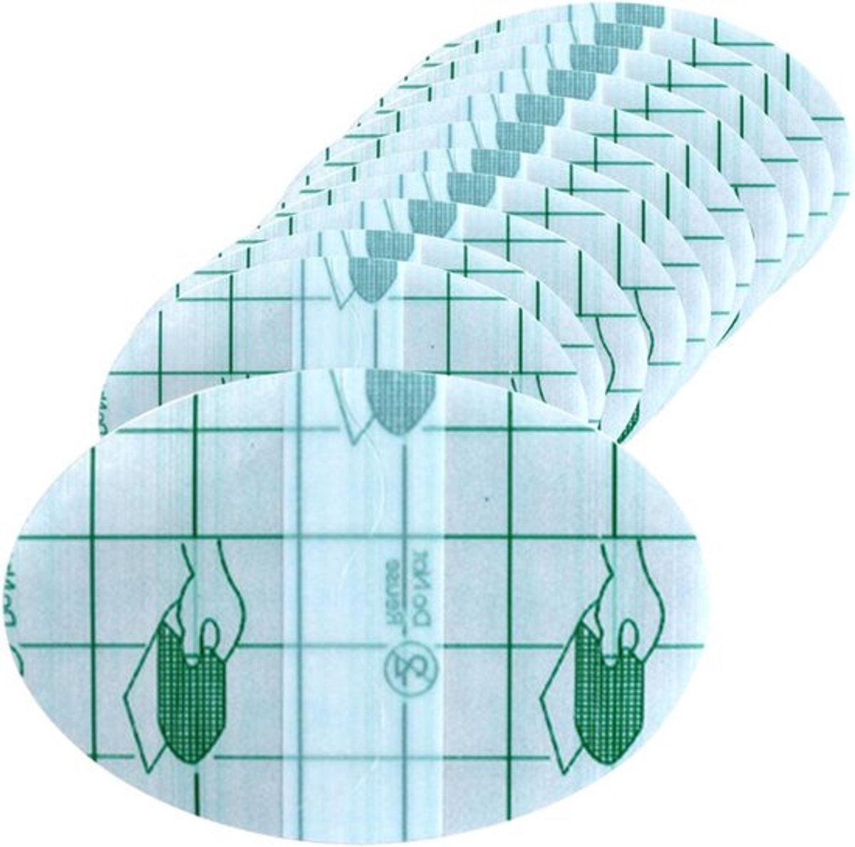 Waterdichte Oorstickers voor Baby's - 40 stuks - Oorbeschermers voor Pasgeborenen - Wegwerp - Haarverf-Oorbeschermers