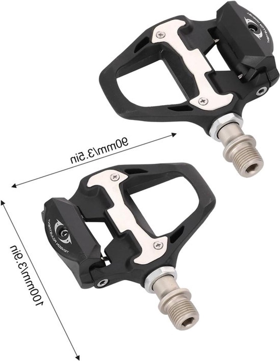 Zelfsluitende Fiets Pedalen voor Racefietsen - Set van Snap Pedalen voor Vervanging en Reparatie