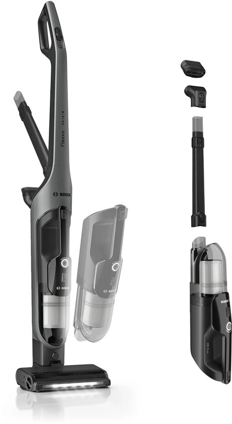 Bosch Serie 4 BHH4GN28 handstofzuiger Grijs