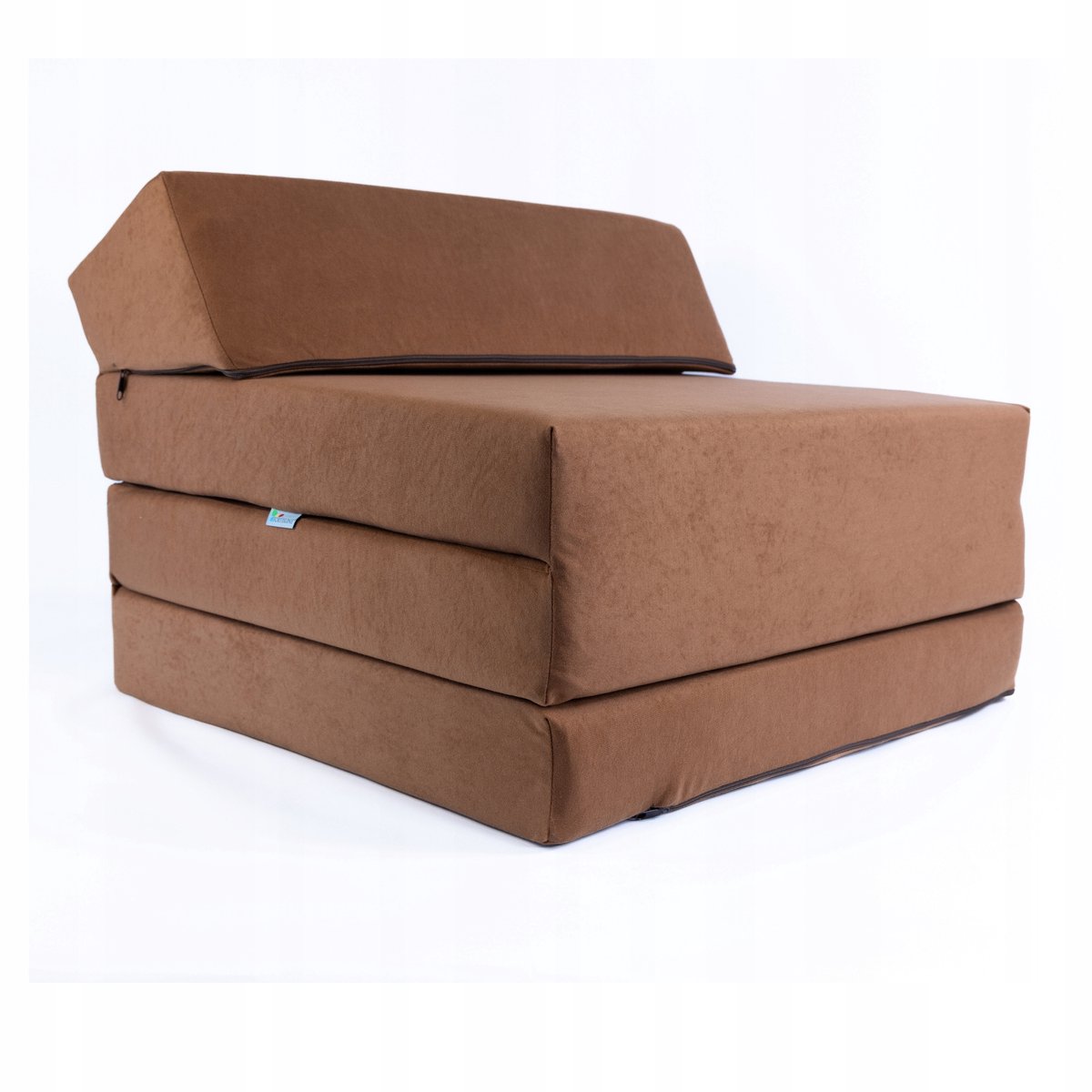 Opvouwbaar Kampeer/Reismatras 200x70x10cm - Bruin