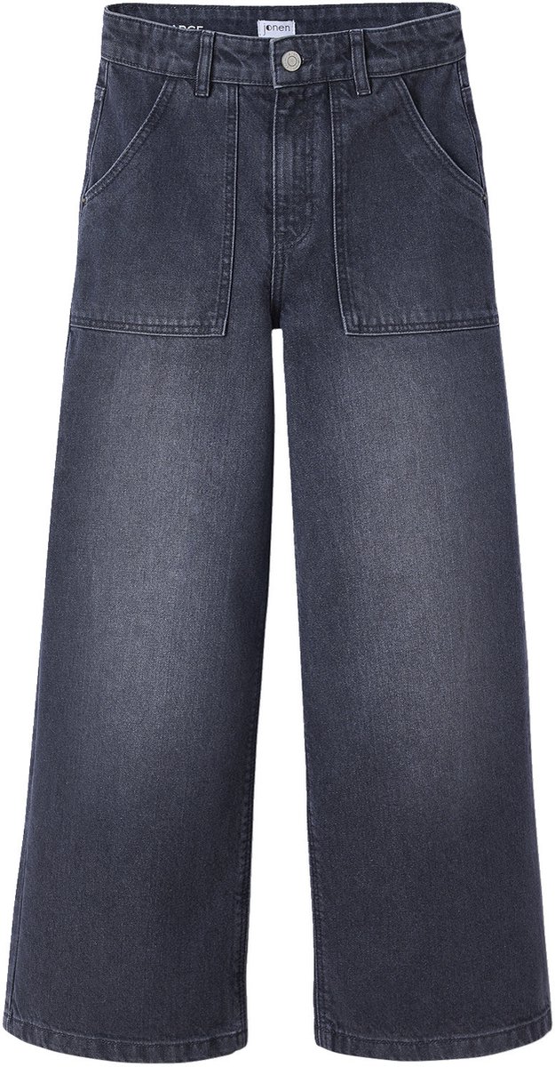 Jonen Wijde jeans met timmermanszakken voor meisjes JONEN
