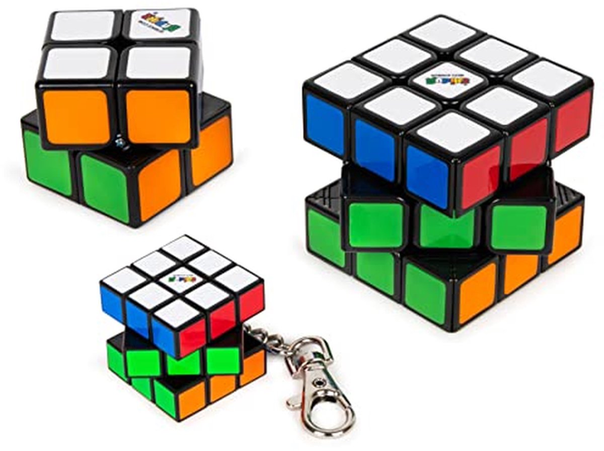 Puzzel Set - Drie Kubussen - Hersenen Trainen - Verbeterde Vloeiende Beweging - 3 Stuks - Multicolor
