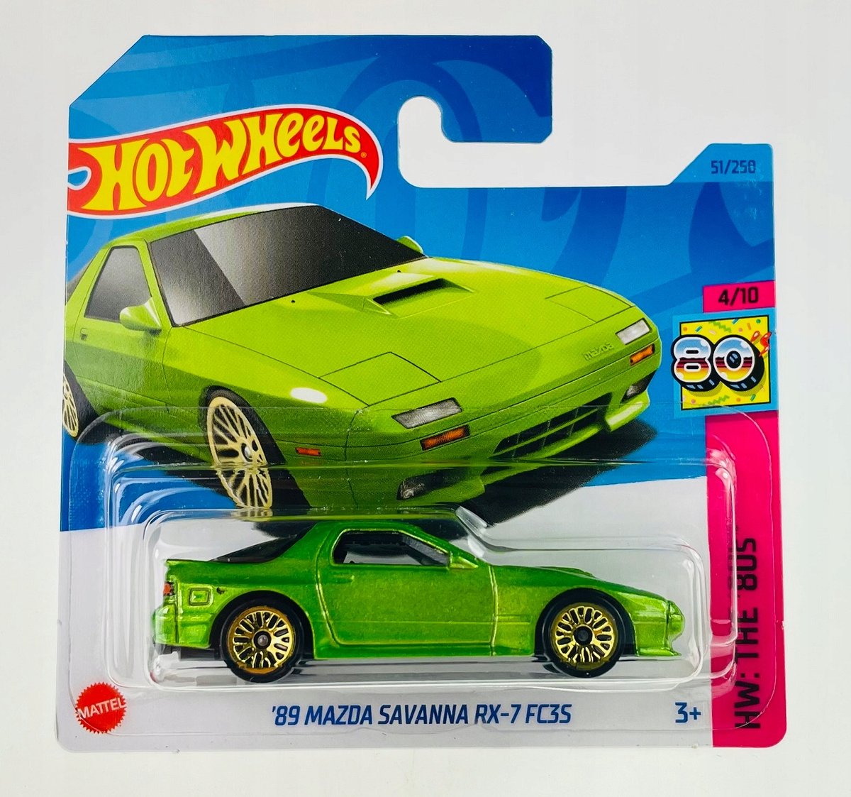 Hot Wheels 2023 '89 Mazda Savanna RX-7 FC35 HKG81 Speelgoedauto