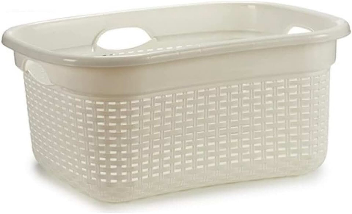 Home Mand wit (63 x 25,5 x 41 cm)